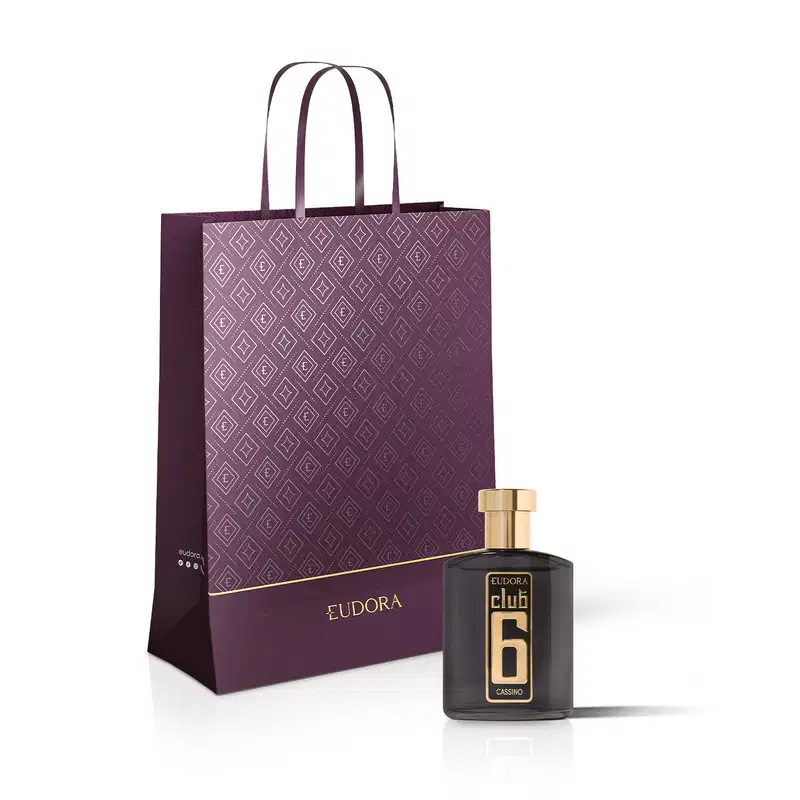 Combo Desodorante Colônia Club 6 Cassino 95ml + Sacola M
