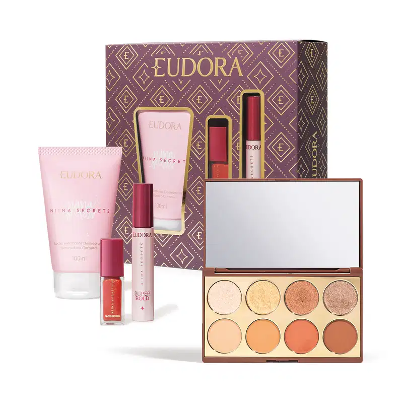 Combo Palette de Sombras Neutrals + Kit Niina Secrets