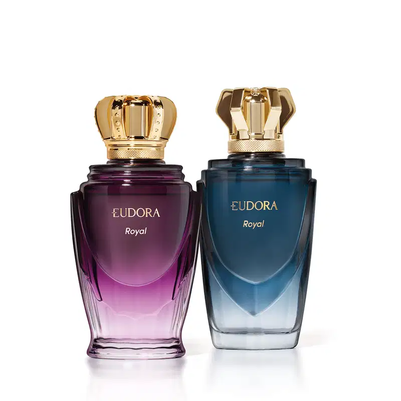Combo Eudora Royal: Desodorante Colônia Feminino 100ml + Desodorante Colônia Masculino 100ml
