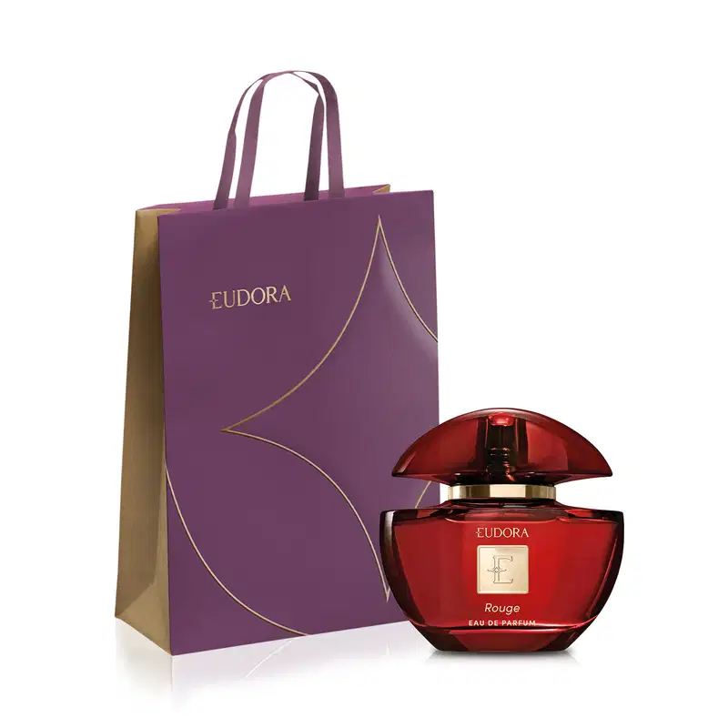 Combo Eudora Rouge: Eau de Parfum 75ml + Sacola