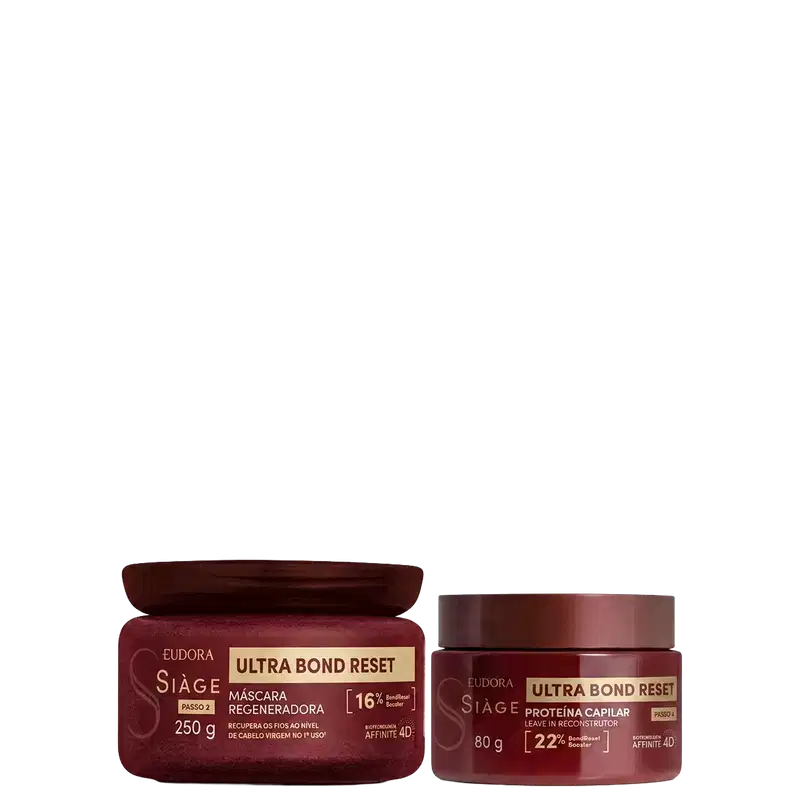 Kit Eudora Siàge Ultra Bond Reset Regenerador (2 Produtos)