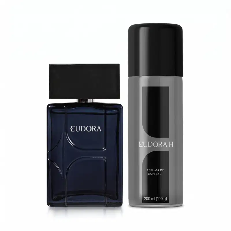Combo Eudora H: Espuma de Barbear 200ml + Desodorante Colônia 100ml