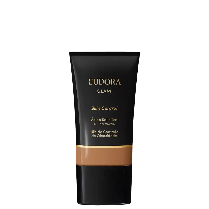Eudora Glam Skin Control Cor 65 - Base Líquida 30ml
