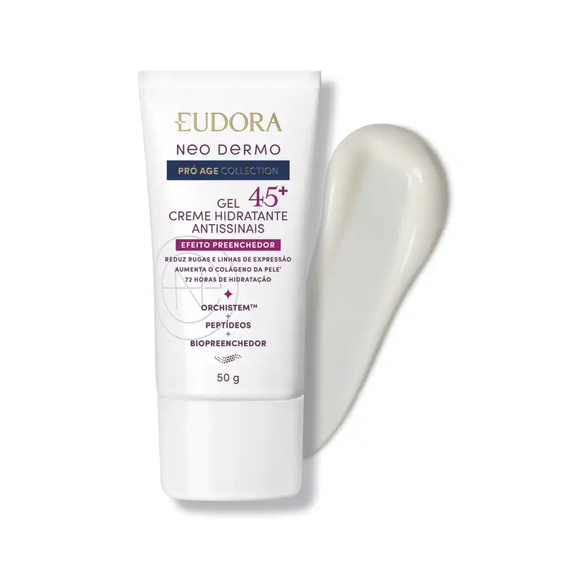 Gel Creme Hidratante Facial Antissinais 45+ Neo Dermo Pró Age Collection 50g