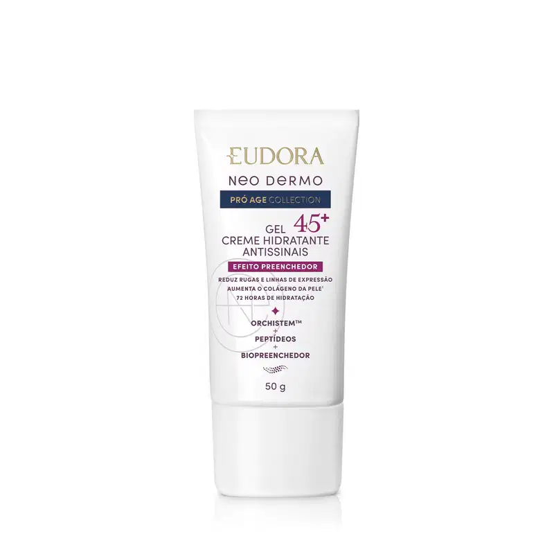 Gel Creme Hidratante Facial Antissinais 45+ Neo Dermo Pró Age Collection 50g