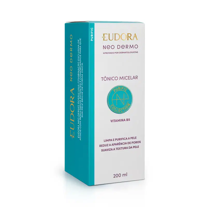 Tônico Facial Micelar Dermo Purific Collection 200ml