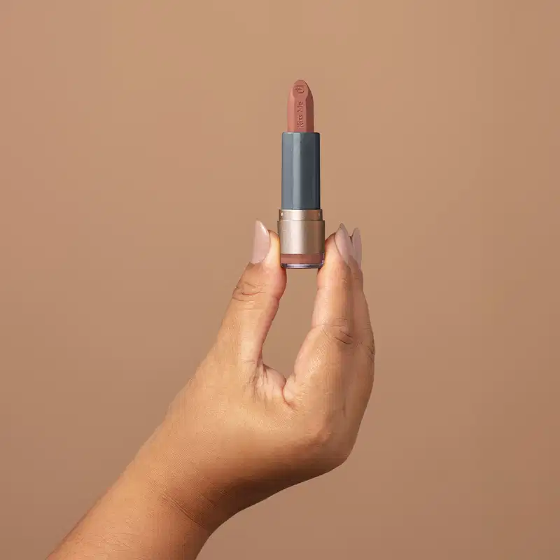 Batom Soul Kiss Me Efeito Matte Rosa Nude Autoral 3,7g