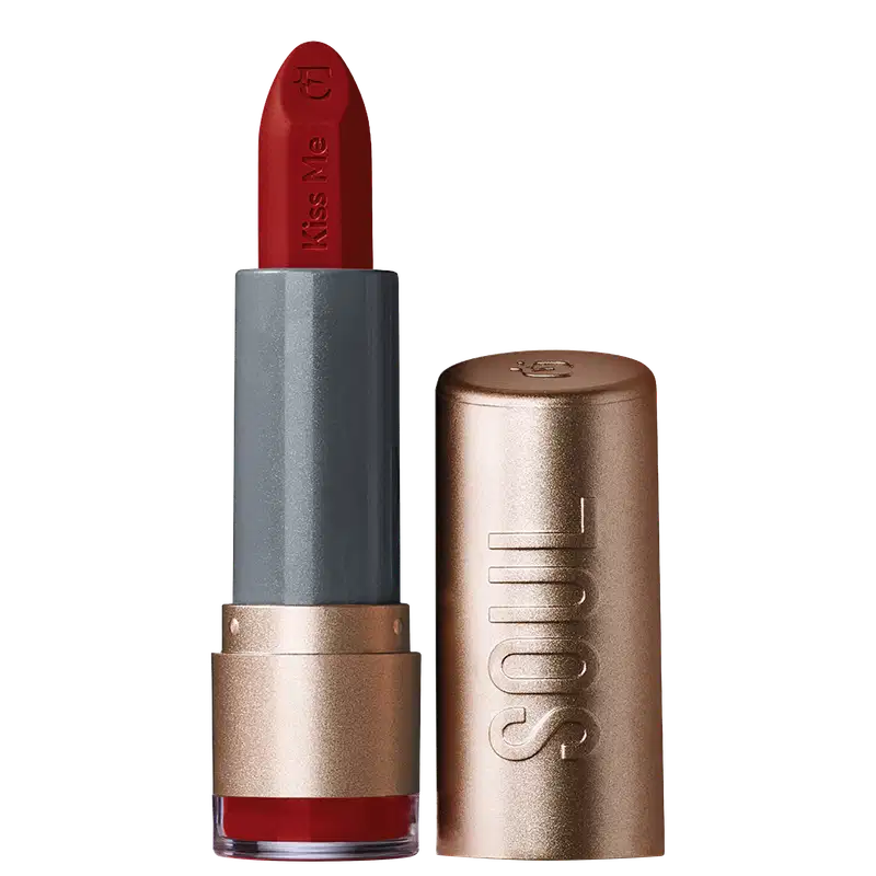Eudora Soul Kiss Me Vermelho Paparazzi - Batom Cremoso 3,7g