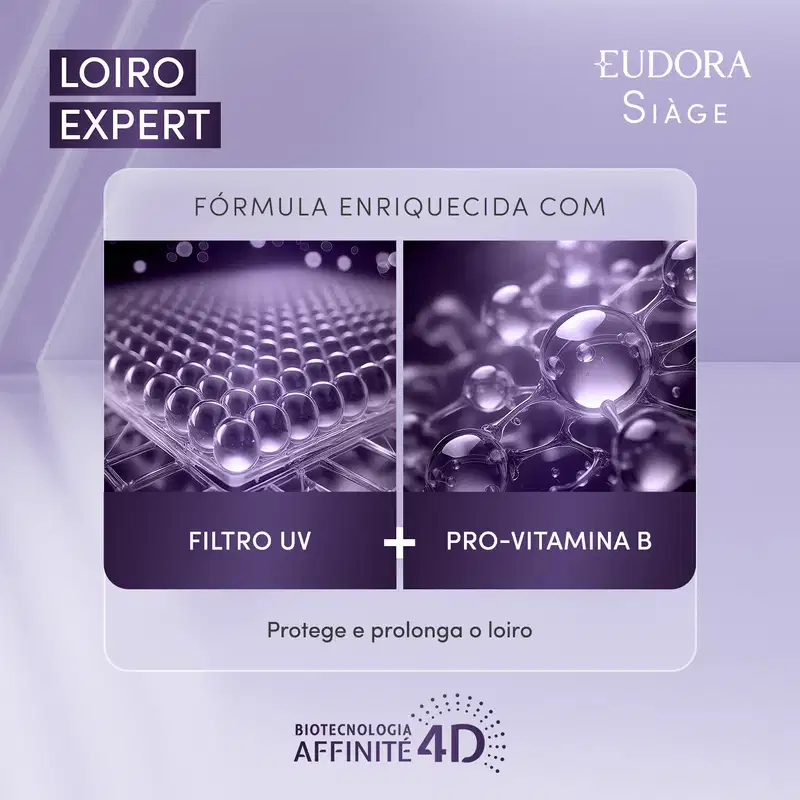 Máscara Capilar Matizadora Siàge Loiro Expert 250g