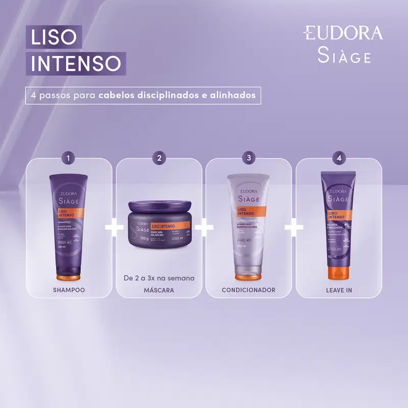 Leave-In Capilar Selante Finalizador Siàge Liso Intenso 100ml