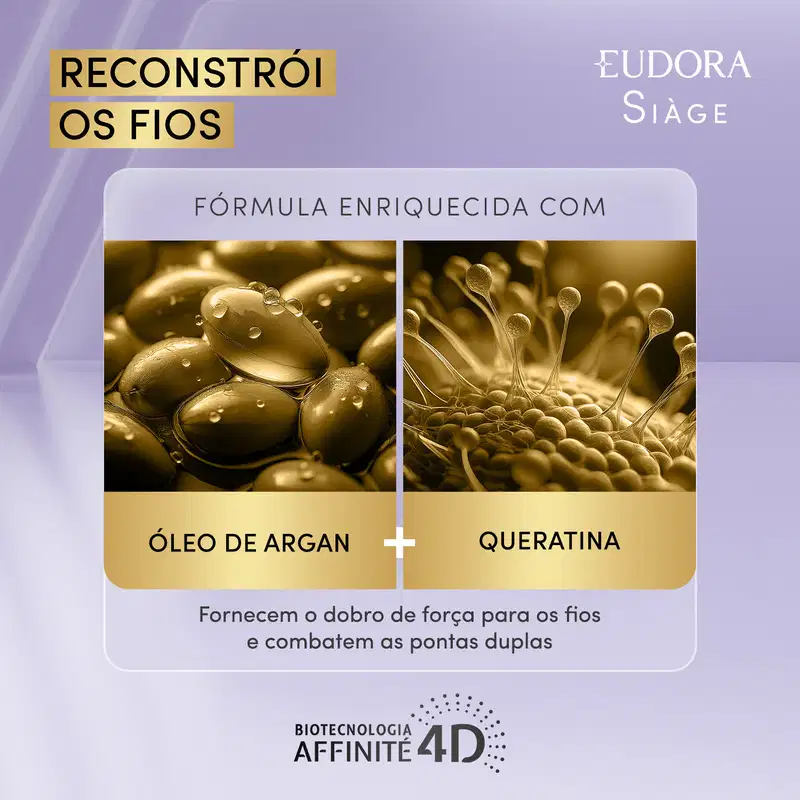 Refil Condicionador Siàge Reconstrói os Fios 400ml