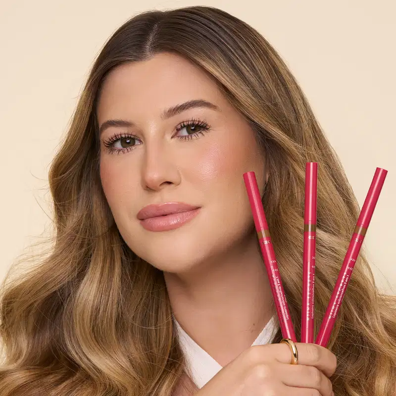 Lapiseira de Sobrancelha 3 em 1 Clara Niina Secrets 1,1g
