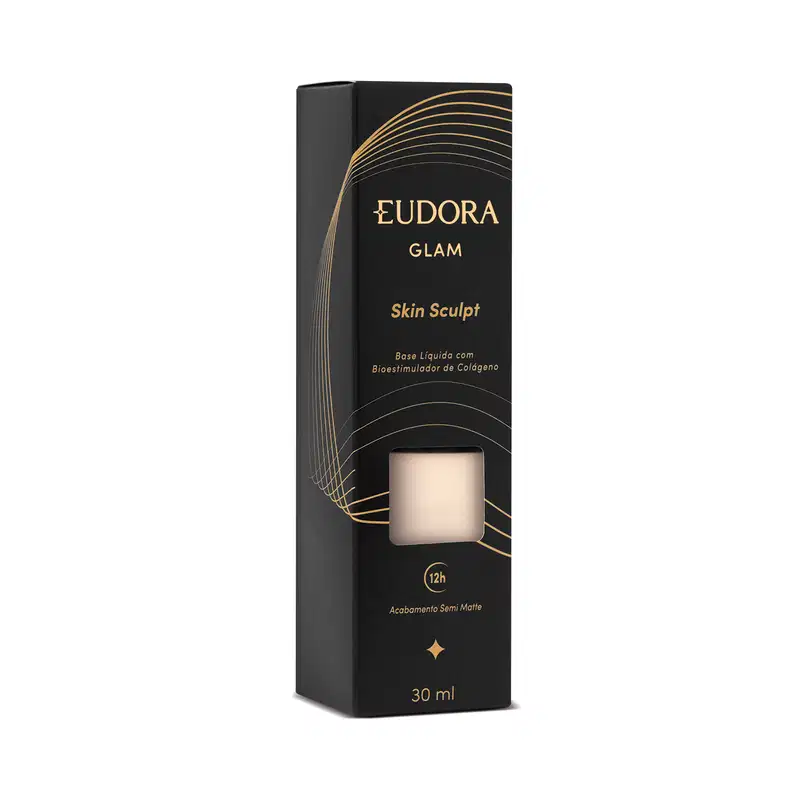 Base Líquida Semi Matte Glam Skin Sculpt Cor 00 30ml