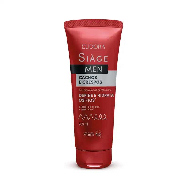 Eudora Siàge Men Cachos e Crespos - Condicionador 200ml