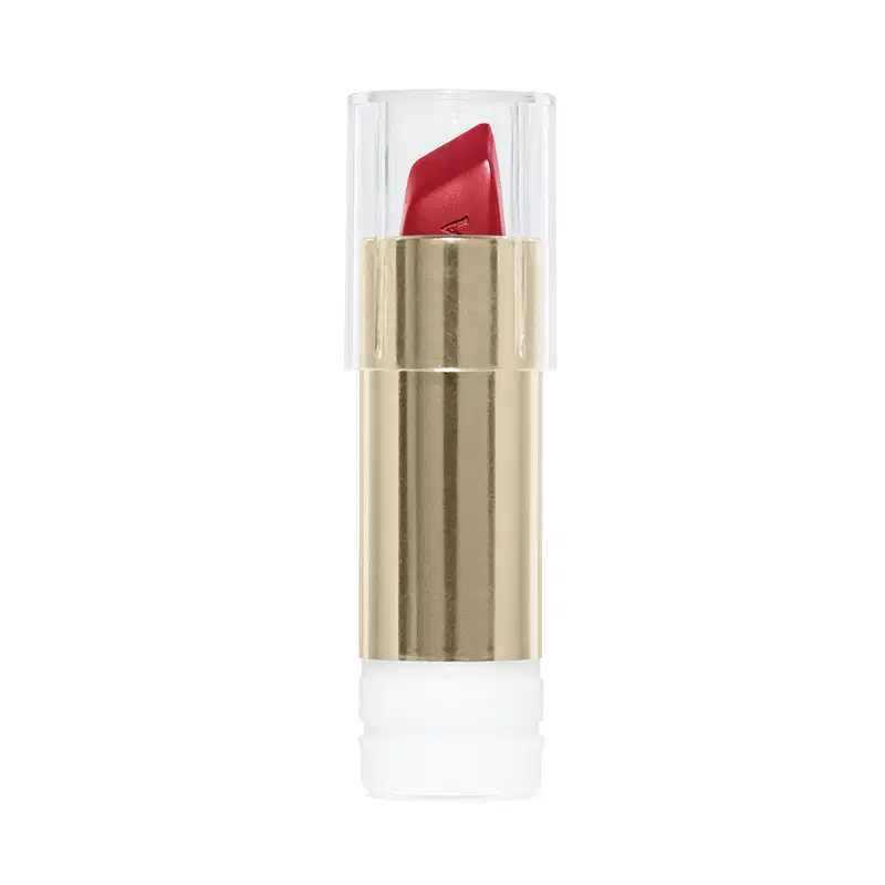Refil Batom Semi Matte Vermelho Envolvente Glam Amulips 3,4g