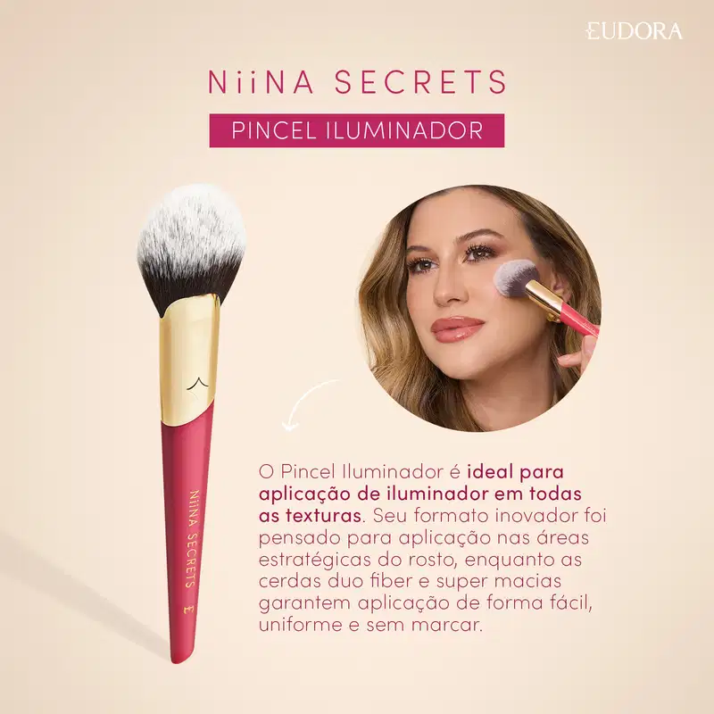 Pincel Iluminador Niina Secrets