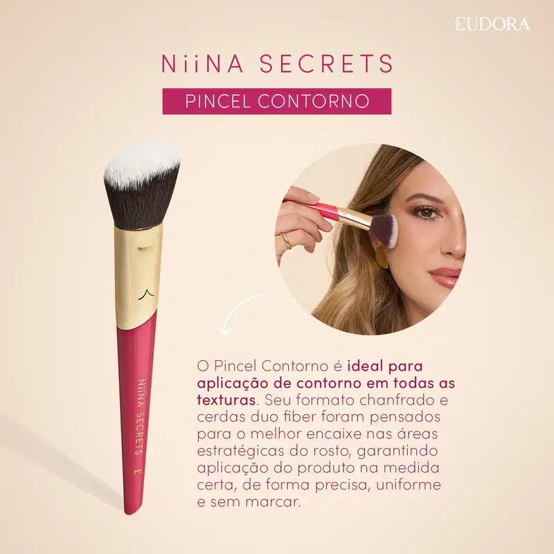 Pincel para Contorno Niina Secrets