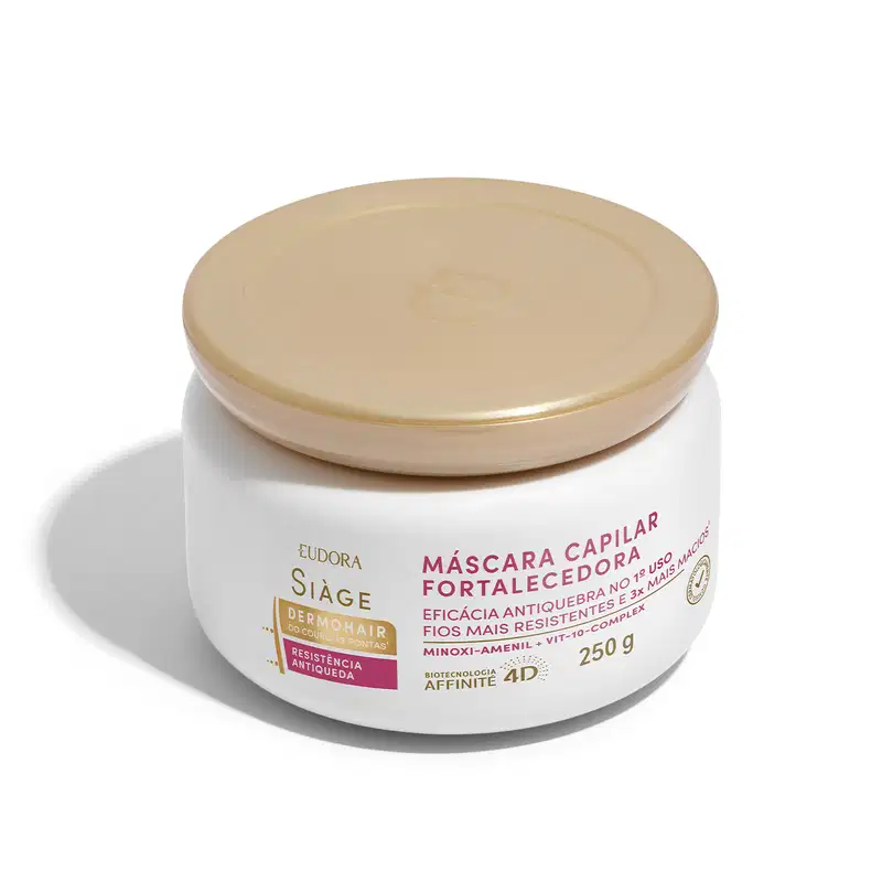 Eudora Siàge Dermo Hair Resistência Antiqueda - Máscara Capilar 250g