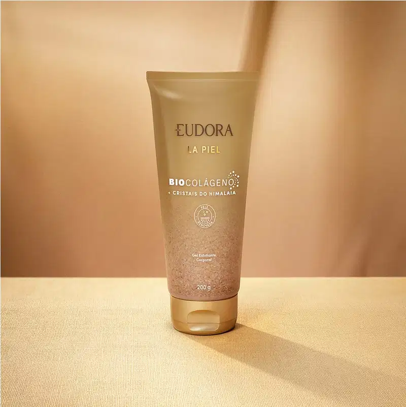 Gel Esfoliante Corporal Eudora La Piel Biocolágeno 200g