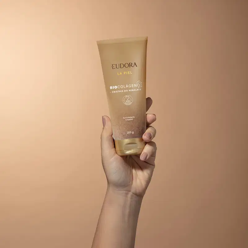 Gel Esfoliante Corporal Eudora La Piel Biocolágeno 200g