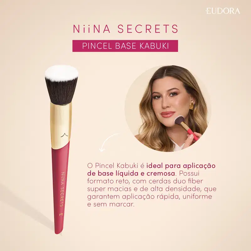 Pincel para Base Niina Secrets