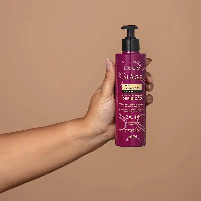 Creme para Pentear Definição Siàge Pro Cronology Curvas 300ml