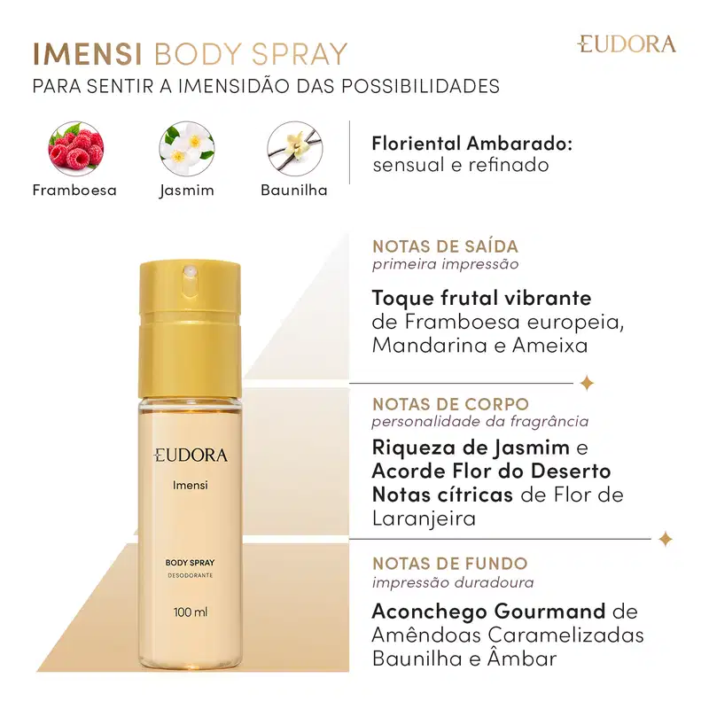 Desodorante Body Spray Imensi 100ml