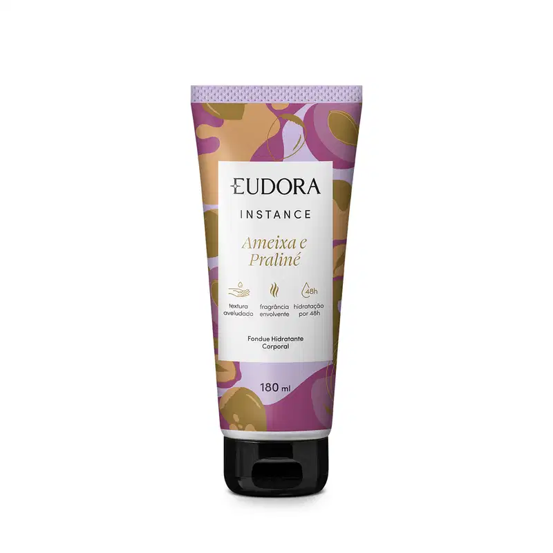 Fondue Hidratante Desodorante Corporal Instance Ameixa e Praliné 180ml