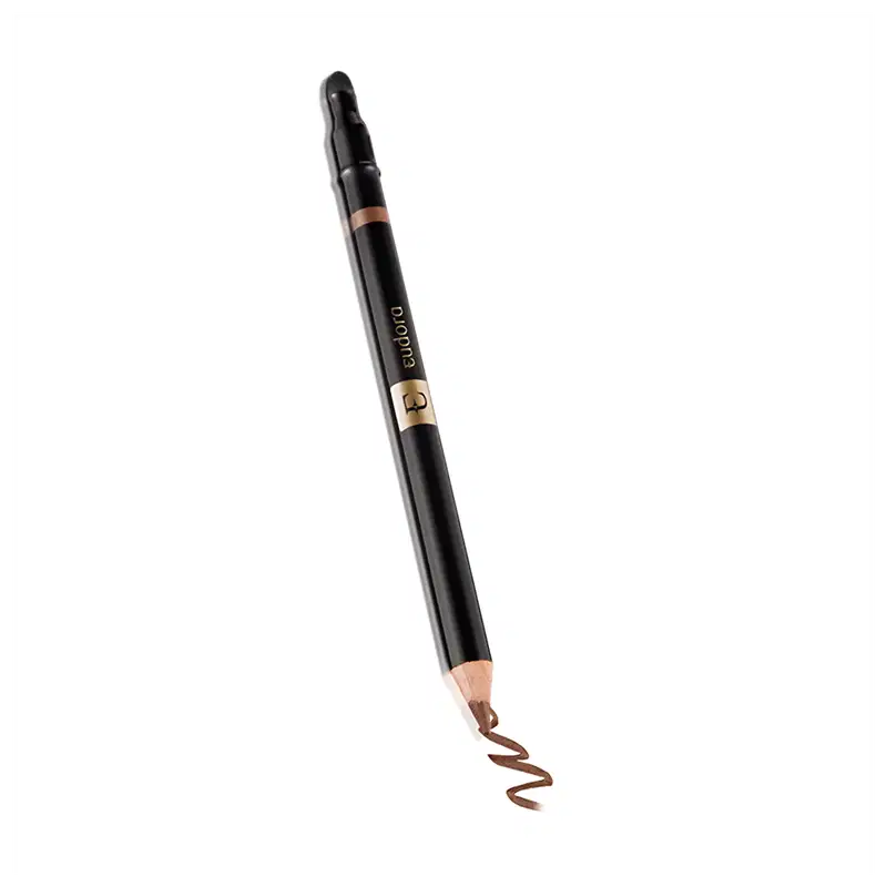 Lápis Kajal com Esfumador Glam Marrom Intenso 1,1g