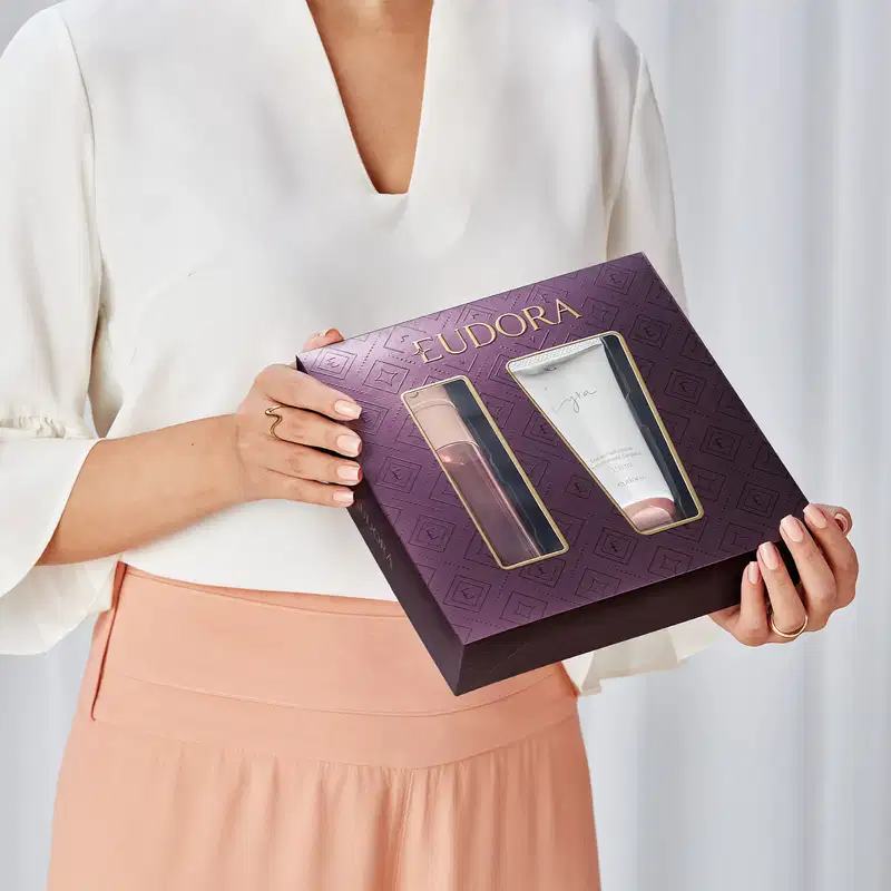 Kit Presente Dia das Mães: Body Spray Lyra 100ml + Loção Hidratante Lyra 150ml