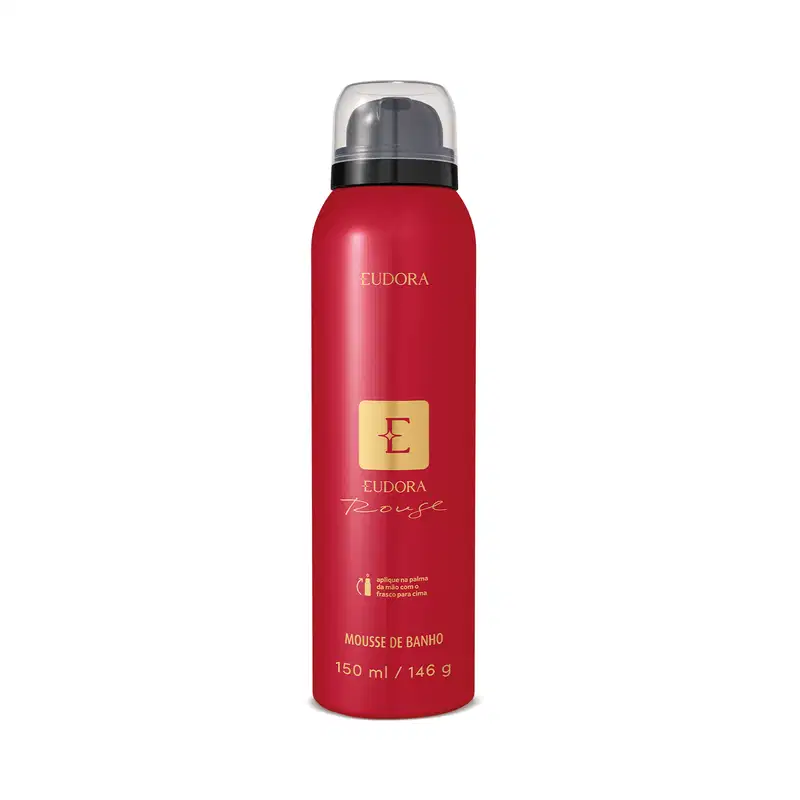Mousse de Banho Eudora Rouge 150g