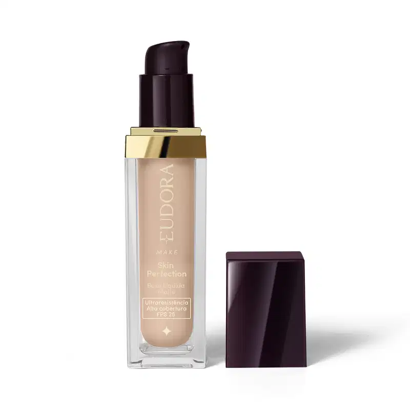 Base Líquida Matte Eudora Make Skin Perfection Cor 70 30ml