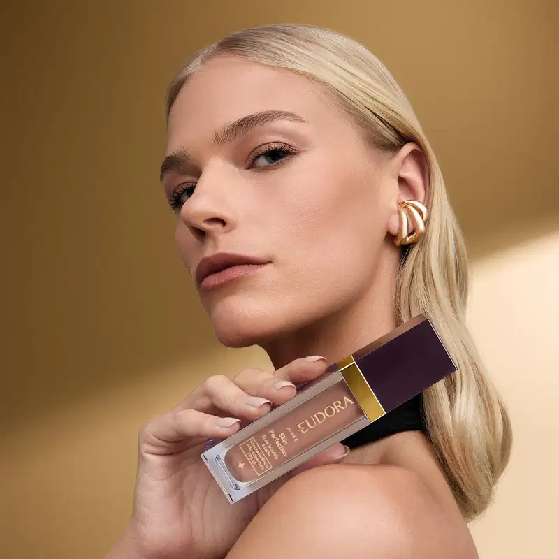 Base Líquida Matte Eudora Make Skin Perfection Cor 250Q 30ml