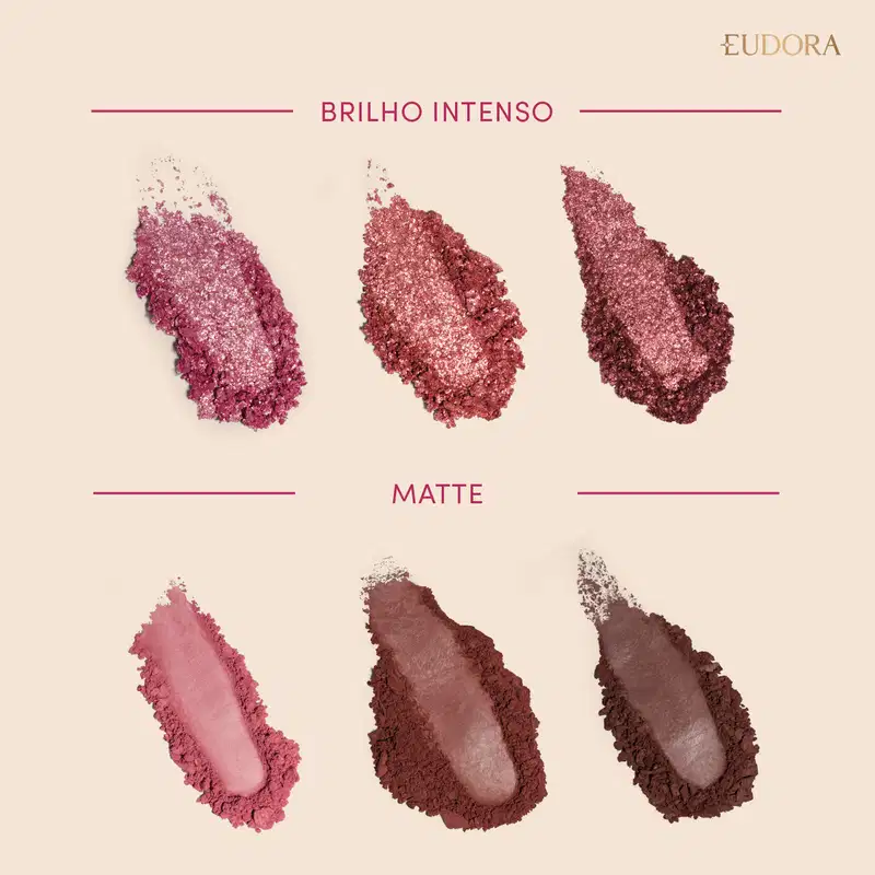 Paleta de Sombra Niina Secrets Rosé Shine
