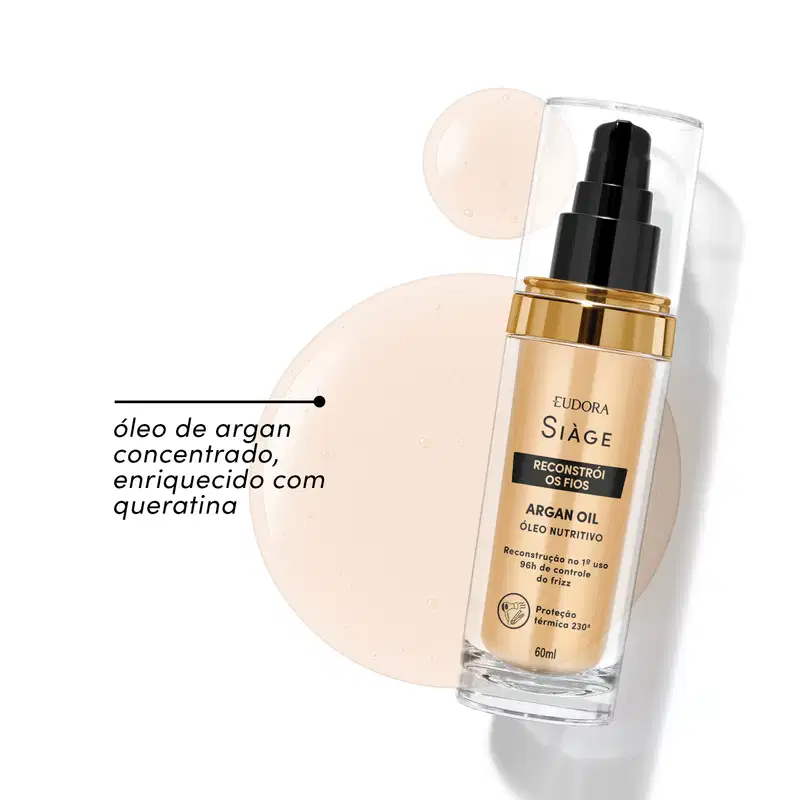 Eudora Siàge Reconstrói os Fios - Óleo Capilar 60ml
