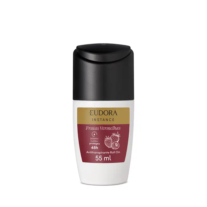 Eudora Instance Frutas Vermelhas - Antitranspirante Roll On 55ml