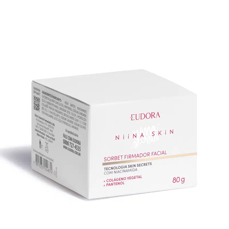 Creme Sorbet Firmador Facial Niina Secrets Skin 80g
