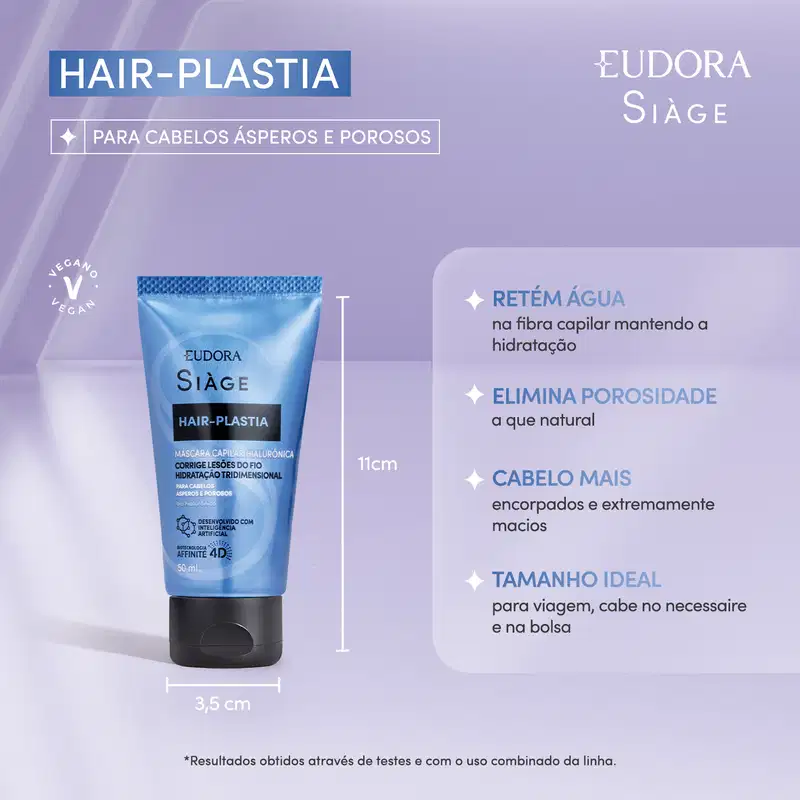 Máscara Capilar Siàge Hair-Plastia 50ml