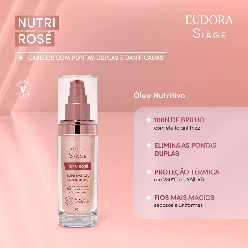 Supreme Oil Siàge Nutri Rosé 60ml