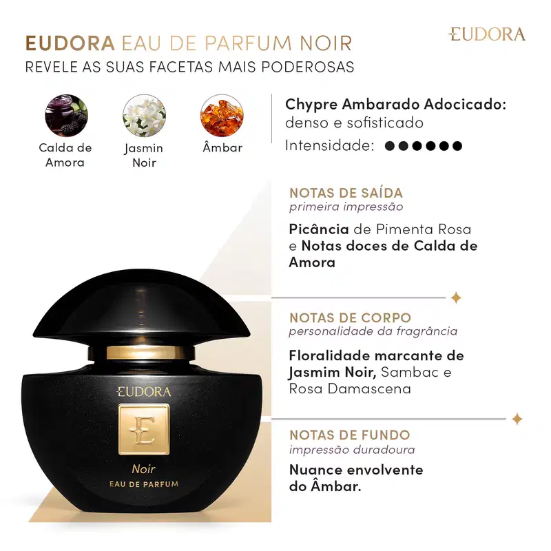 Eudora Noir Eau de Parfum 75ml