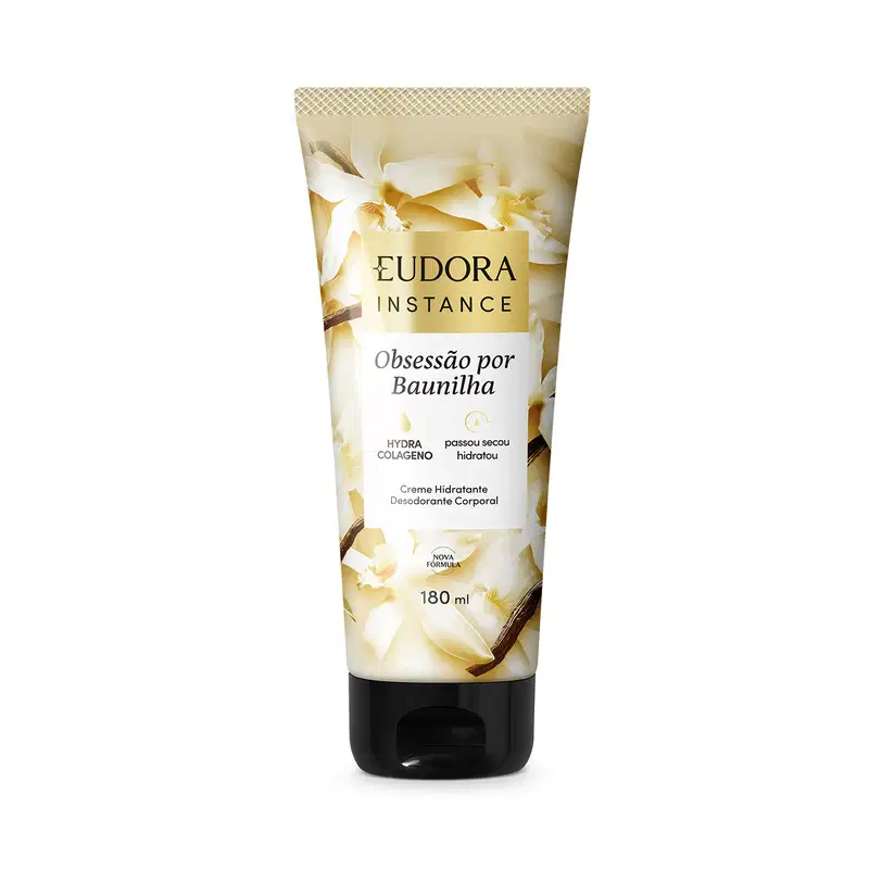 Creme Hidratante Desodorante Corporal Instance Baunilha 180ml
