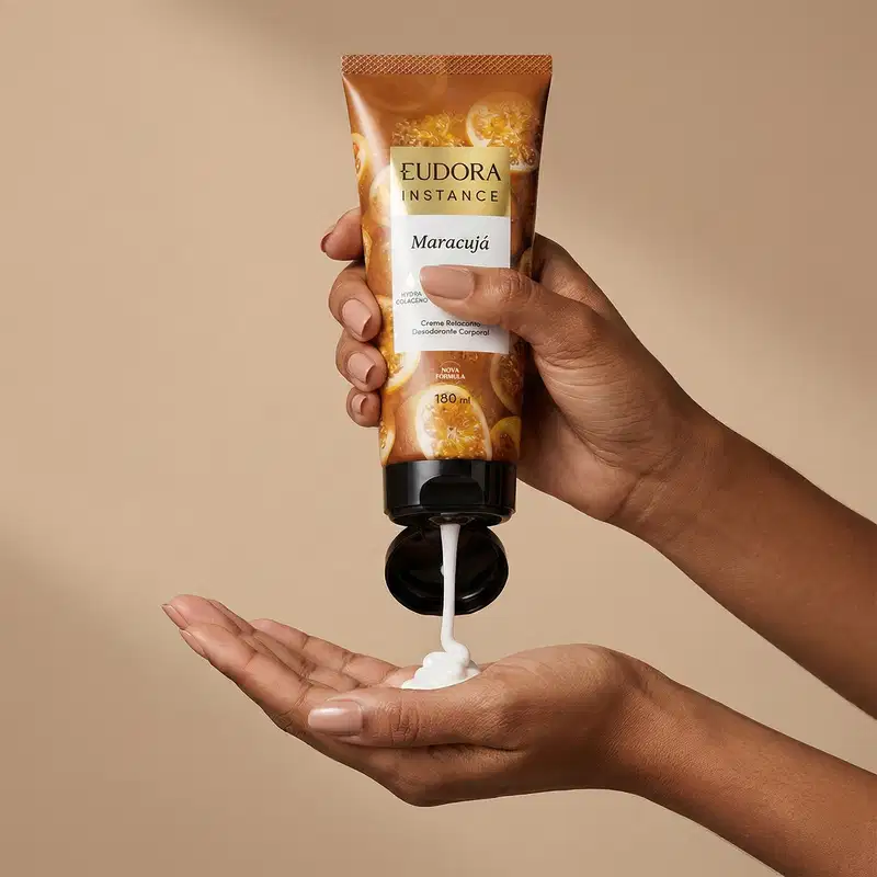 Creme Relaxante Desodorante Corporal Instance Maracujá 180ml