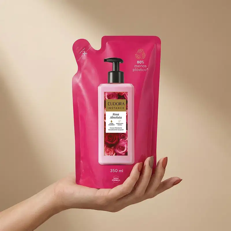 Creme Hidratante Desodorante Corporal Instance Rosa Absoluta 350ml