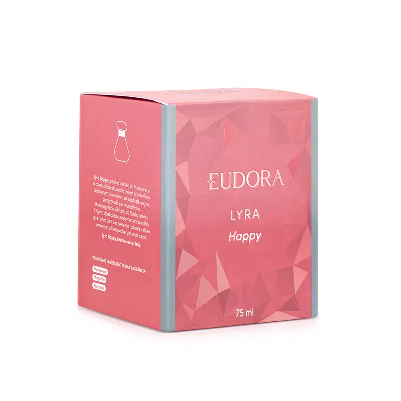 Lyra Happy Desodorante Colônia 75ml