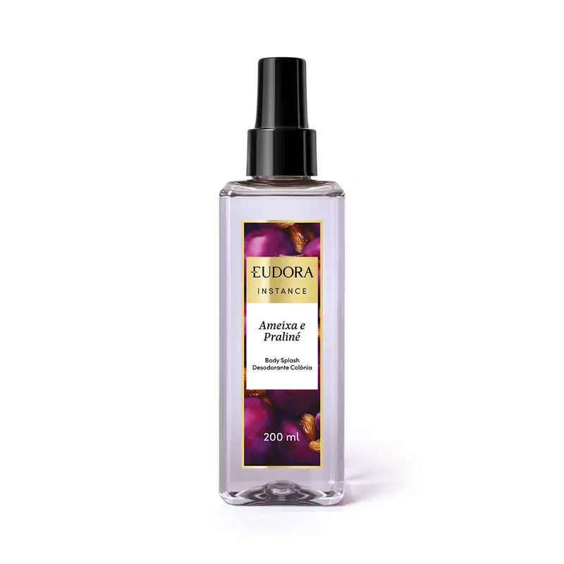 Eudora Instance Ameixa e Praliné - Body Splash Desodorante Colônia 200ml