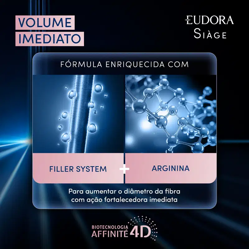 Eudora Siàge Pró-Volume Imediato - Sérum Capilar 100ml