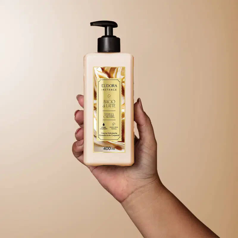 Creme Hidratante Desodorante Corporal Instance Vanilla Caramel 400ml