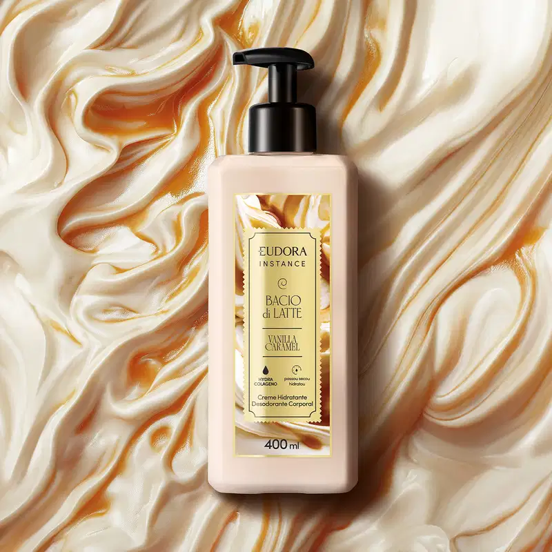 Creme Hidratante Desodorante Corporal Instance Vanilla Caramel 400ml