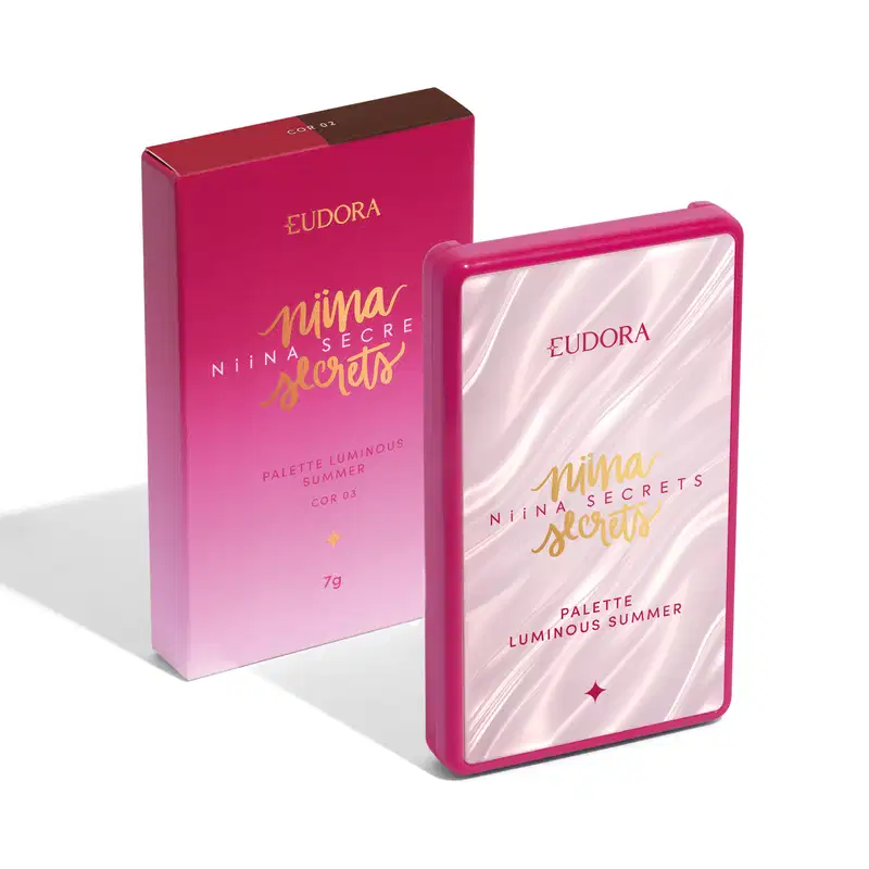 Paleta Multifuncional  Niina Secrets Luminous Summer Cor 2 7g