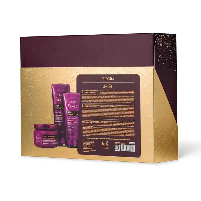 Kit Eudora Siàge Pro Cronology (3 Produtos)